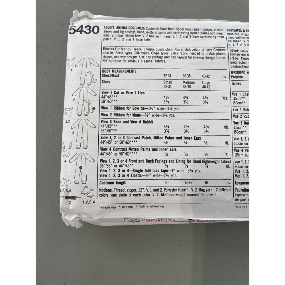 Simplicity 5430 Sewing Pattern Size Small-Large A… - image 4